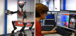 Mobile Manipulation Robot Momaro Turning Valve Wheel