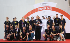 MBZIRC 2020 Award Ceremony NimbRo Grand Challenge