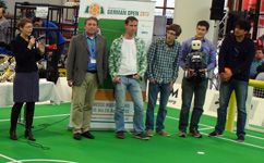 HARTING Open-Source Award ceremony at RoboCup German Open 2013