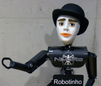 Humanoid robot Robotinho with expressive head