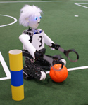 Humanoid-TeenSize-Roboter Copedo von Team NimbRo