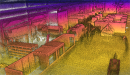 3D Lidar Point Cloud of the DRZ Living Lab