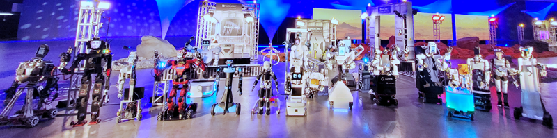 Avatar Robots at ANA Avatar XPRIZE Finals