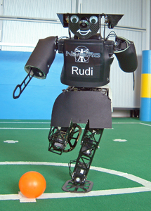 NimbRo KidSize 2007 robot Rudi