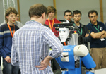 Cosero at the General Purpose Service Robot test understands a complex speech command