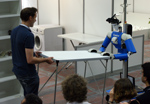 RoboCup@Hoime 2011 Final: Cosero carrying a table together with a person
