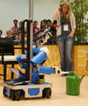 RoboCup 2012 @Home Final: Cosero grasping a watering can