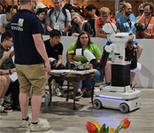RoboCup@Home 2024 OPL Final: NimbRo robot pouring pasta