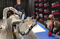 NimbRo Avatar Robot - Recipient Interaction