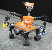 Mobile manipulation robot Momaro