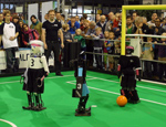 RoboCup 2013 TeenSize Final: NimbRo vs. CIT-Brains