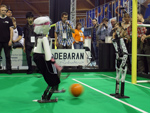 RoboCup 2013 Semi-Final: NimbRo vs. FUB-KIT