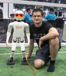 Philipp with igus robot