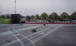 Challenge 1 + 3 rehearsal arena