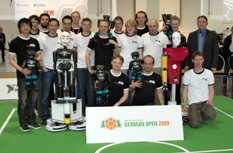 RoboCup German Open 2009: Team NimbRo